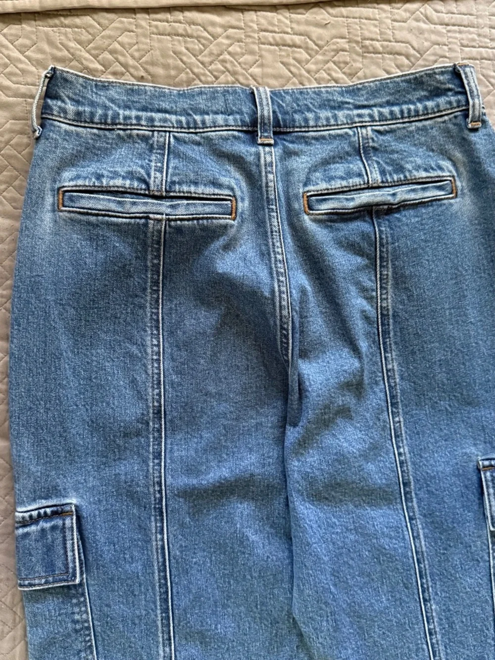 Madewell 90's Straight Cargo Utility Jeans Size 28